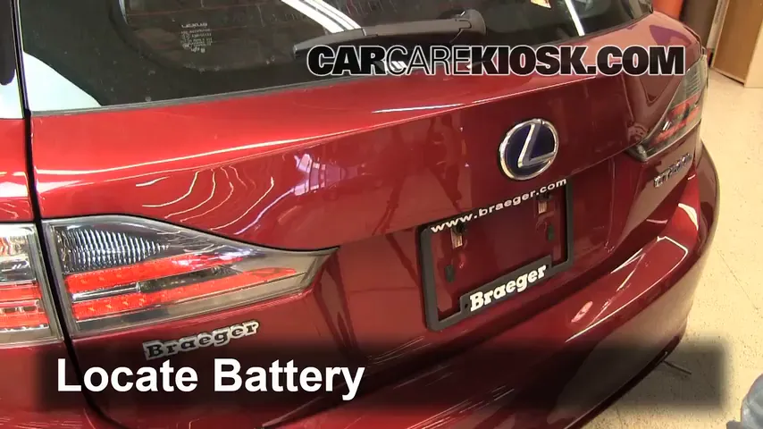 2011 Lexus CT200h 1.8L 4 Cyl. Battery